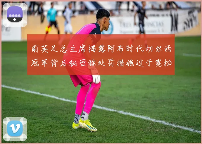 前英足总主席揭露阿布时代切尔西冠军背后秘密称处罚措施过于宽松